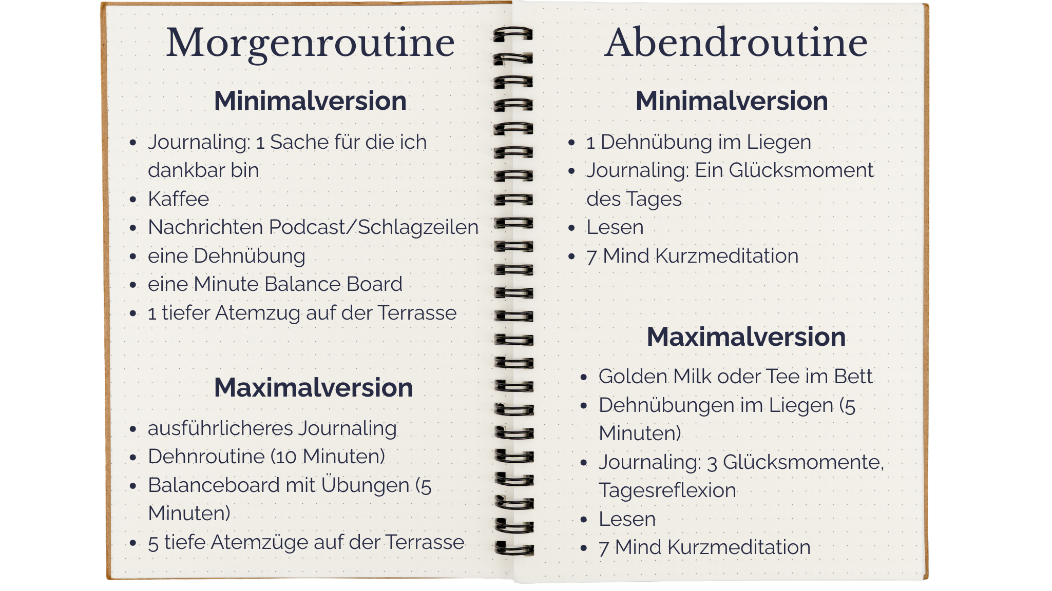 Routinen schenken Stabilität bei Stress