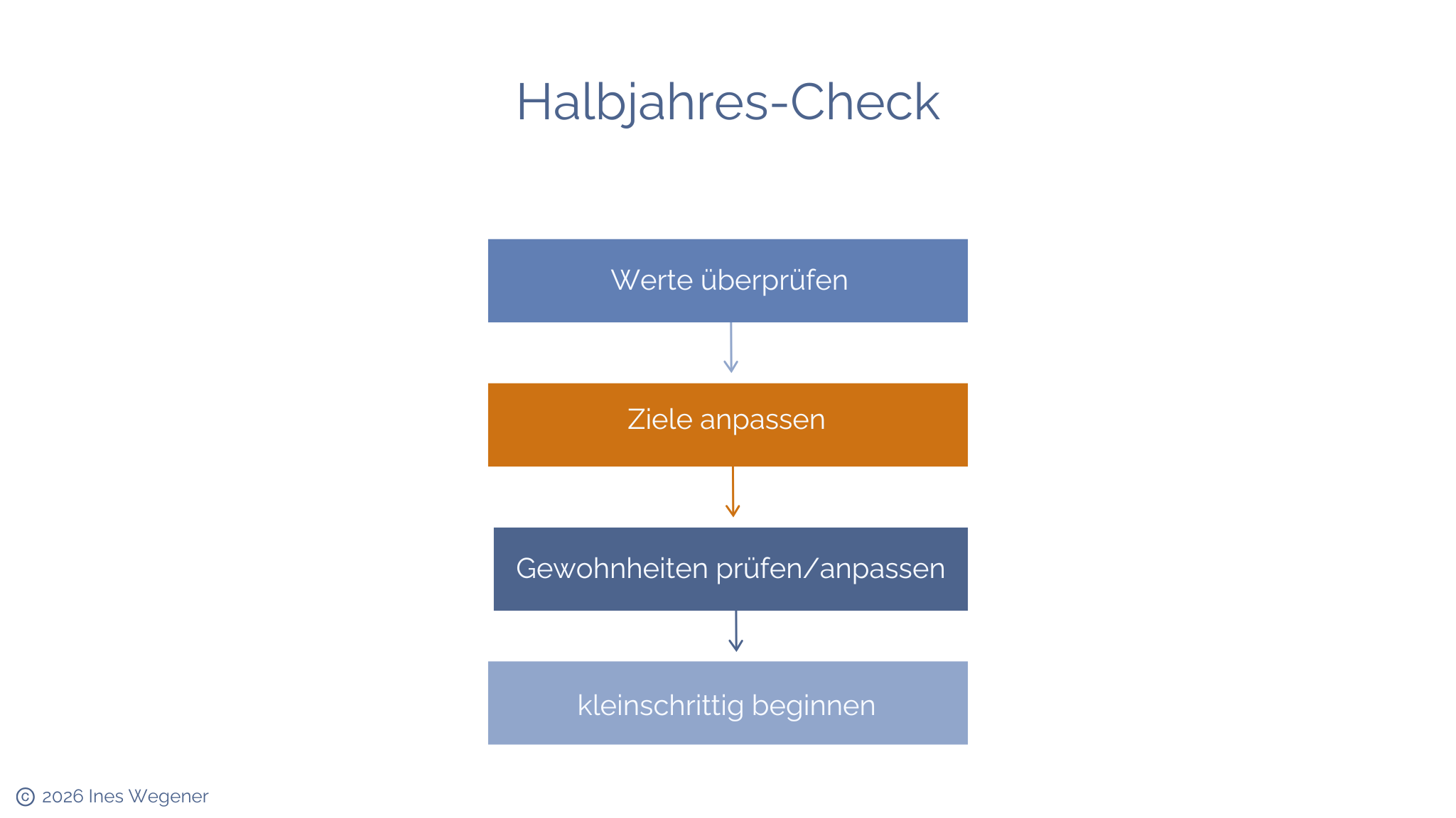Stategie Check Werte Ziele